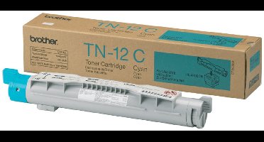 Brother TN-12C Tonercartridge - Blauw