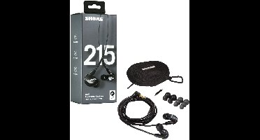 Shure SE215-K - InEar hoofdtelefoon