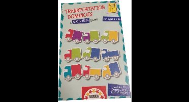 Educa Domino voertuigen 28 delig - fun and learn