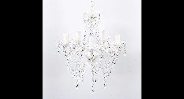 vidaXL - Kroonluchter - 5 - peertjes - transparant