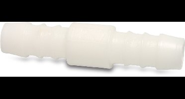 Deltafix verbindingspijpje nylon wit 6 mm 1 st.
