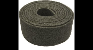 HBM schuurvlies clean & finishrol AO K320 5 Meter Grijs