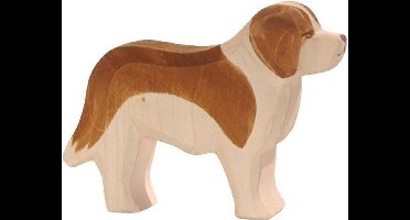 Ostheimer houten speelfiguur St. Bernard - 10441
