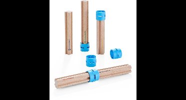 HABA Kullerbü Knikkerbaan - Uitbreidingsset - Hoge zuilen