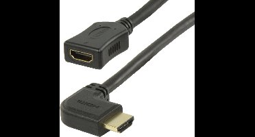 HDMI adapter - 90° haaks naar links - versie 1.4 (4K 30Hz) - 0,15 meter