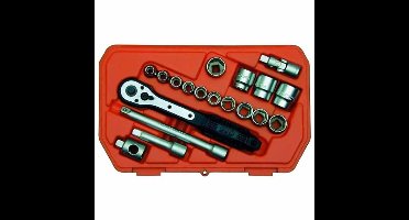 Skandia Doppendoos 3/8“ - 19 Stuks