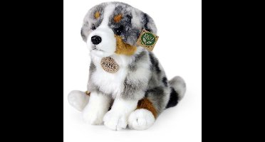 Rappa Eco Friendly - Knuffel - Australische Herder - 30 cm - Zacht Pluche