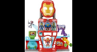 Marvel Iron Man and his Awesome Friends - Iron Quarters - Speelset