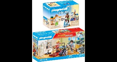 2-delige set Fysiotherapeut + Orthopeed