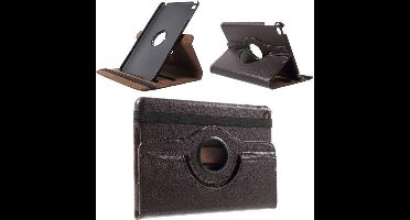 Ntech Hoes geschikt voor Apple iPad iPad Mini 2019 Draaibaar Hoesje 360 - Bruin