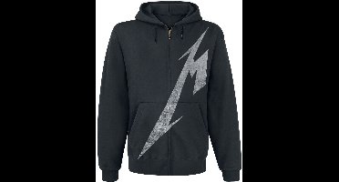 Metallica Shrouded Vest met capuchon zwart M Katoen -
