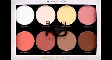 Makeup Revolution - For Hd Amplified Palette Powder - Powder Palette 32G Mega Matte
