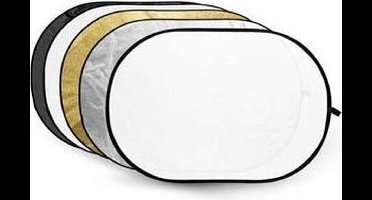 Godox reflectieschermen 5-in-1 Gold, Silver, Black, White, Translucent - 80x120cm