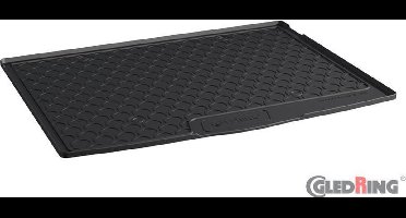 Gledring Rubbasol (Rubber) Kofferbakmat passend voor Ford Focus IV HB 5-deurs 2018- (Hoge laadvloer)