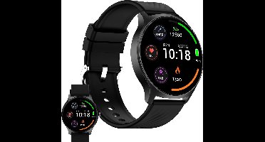 Denver Smartwatch - Android iOS - Volledige Belfunctie - Amoled Display - Sporthorloge - Hartslagmeter - Saturatiemeter - Slaapmonitor - SWC387
