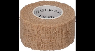 Plaster-Maxx elastische anti-allergie pleister zonder lijm latexvrij [beige]