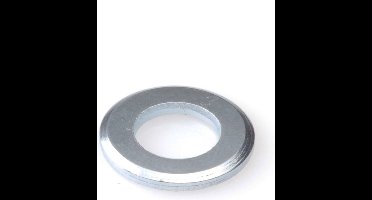 Sluitring M8 verzinkt – DIN 125B – 8,4x16x1,6 mm – per 12 stuks