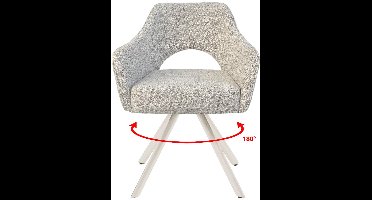 Livingfurn Eetkamerstoel Helen Zand Naturel