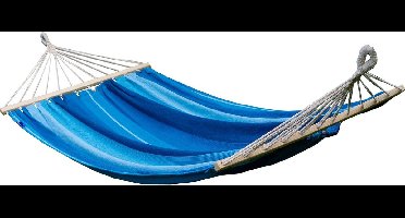 Potenza® Hangmat met SPREIDSTOK - 2 persoons - EXTRA STEVIG - UV bestendig - Blauw - Acadia XL