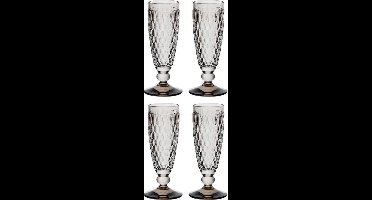 Villeroy & Boch - Boston coloured Champagne flute smoke set 4