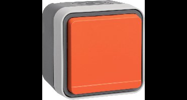 Hager 47403527 BER WCD ORANJE DEKSEL BEHUI.W1 - wandcontactdoos