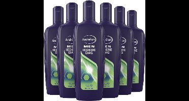 Andrelon Shampoo Men – Iedere Dag – Voordeelverpakking 6 x 300 ml