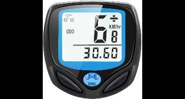Kilometerteller Fiets - Snelheidsmeter - Fietscomputer Draadloos