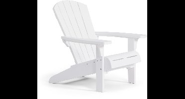 Keter Troy Adirondack Tuinstoel - 85x80x96,5cm - Wit