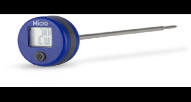 ETI - Micro Pocket Thermometer - Handzame Borstzak-Thermometer - IP65 Waterdicht - Blauw