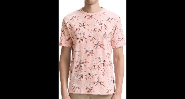 Tom Tailor - T-shirt - Heren - XL - Rose - Katoen - 1046764