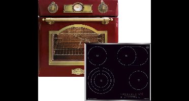 Kaiser - Inbouwoven - EH 6355 RotEm - Inbouwkookplaat - KCT 6715 F - 1-voudige telescoopgeleider - elektrische inbouwoven - zelfvoorzienend - 60cm - 67L - 8 functies