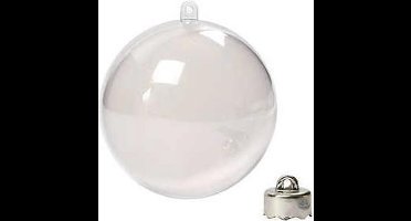 Creativ Company Acryl Ballen 2-delig d:8 cm 5 stuks