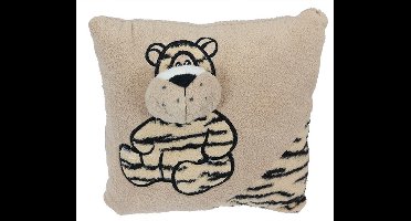 PIA Soft Toys - Tijger kussen - 18 cm