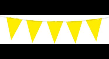 Mini vlaggenlijn | PE | Kleur: Geel | Lengte: 3 meter