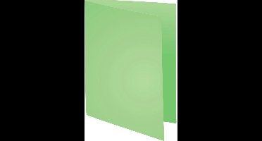 Exacompta 5x FOREVER 170 - Pak van 100 dossiermappen 170g/m2- 24x32cm voor A4. - Fel groen - 420013E