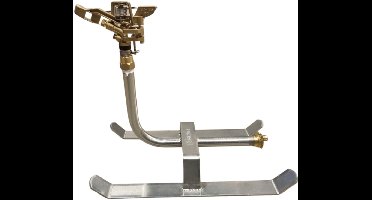 Deltaline sproeislede met messing sector sproeier RC 135 sproeibereik van Ø 25,0 t/m Ø 32,0 meter.