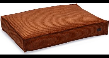 Designed by Lotte Ribbed - Hondenkussen - Terracotta - 100x70x15 cm