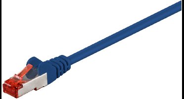 Microconnect SSTP60025B netwerkkabel Blauw 0,25 m Cat6 S/FTP (S-STP)