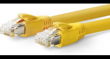VivoLink PROCAT40 netwerkkabel 40 m Cat6a F/FTP (FFTP) Geel