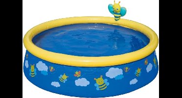 Bestway kinderzwembad donkerblauw 1,52mx32cm