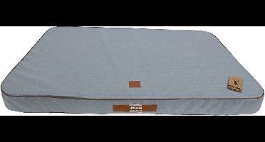 Boony 'Est 1941' orthopedisch kussen highland grey, 120x80 cm