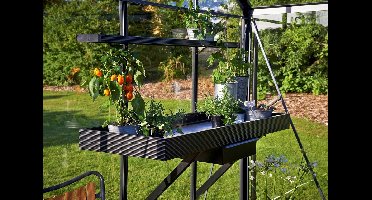 Royal Well - Kweekgoot 213x14 cm zwart