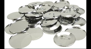 Buttons, d 5,5 cm, 100 stuk/ 1 doos