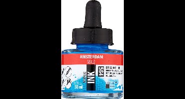 Amsterdam Acrylic Ink Fles 30 ml Briljantblauw 564