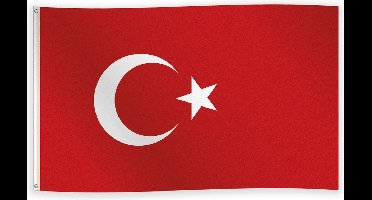 Vlag Turkije 90 x 150 cm