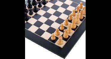 Schaakbord esdoorn ingelegd 50x50 cm - Engelhart