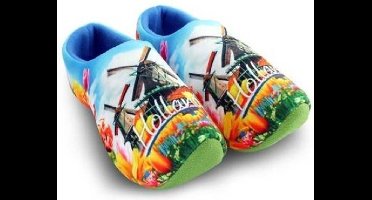 Klomppantoffels Windmolens Holland - Maat 16-19