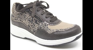 Dames Veterschoenen Xsensible Lima Brown Fantasy Bruin - Maat 37