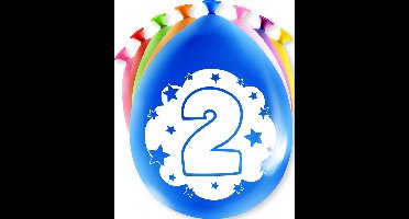 Happy party balloons - 2 years