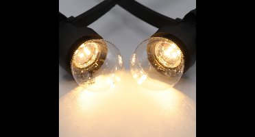 Prikkabel set met dimbare LED lampen met LEDs in bodem